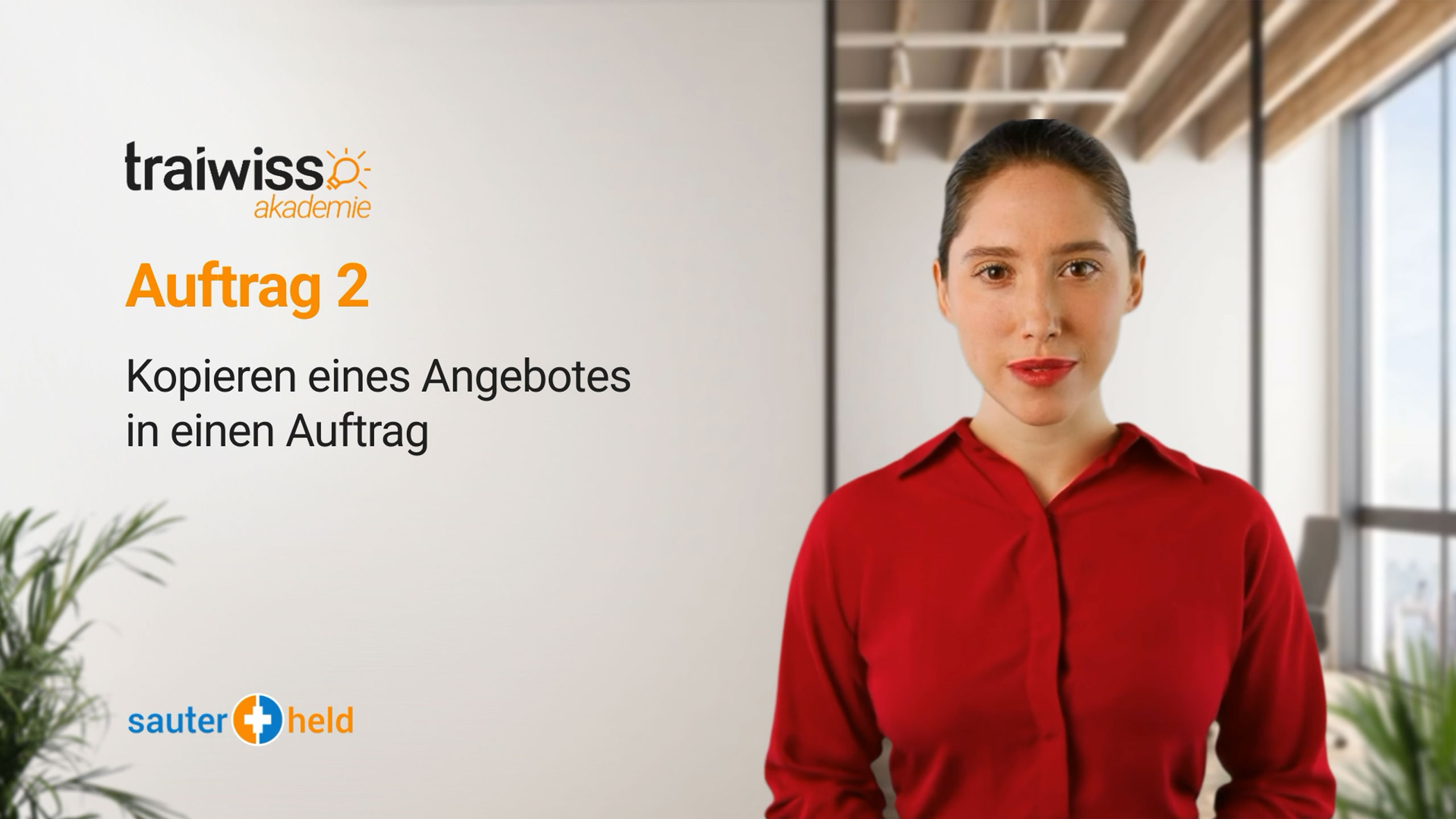 Auftrag 2: Kopieren eines Angebots in einem Auftrag