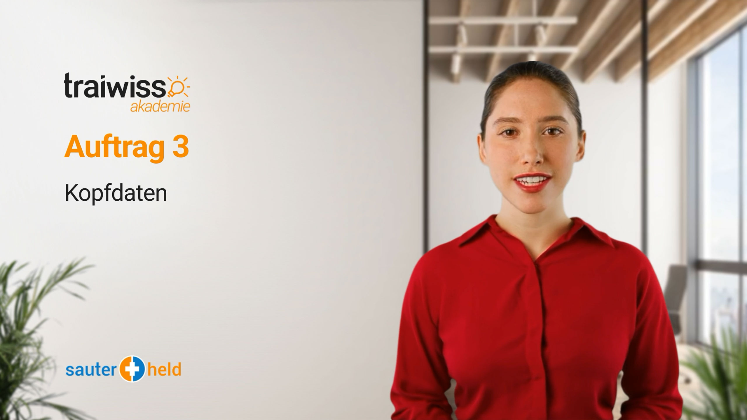 Auftrag 3: Kopfdaten