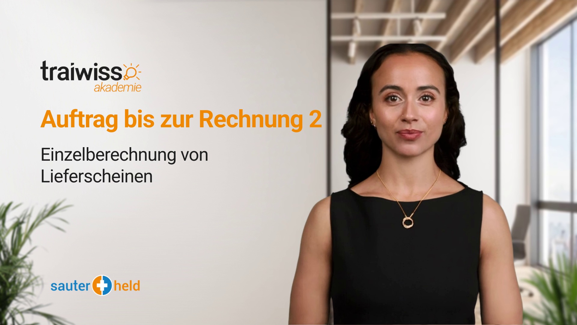 Auftrag bis zur Rechnung 2: Einzelberechnung von Lieferscheinen