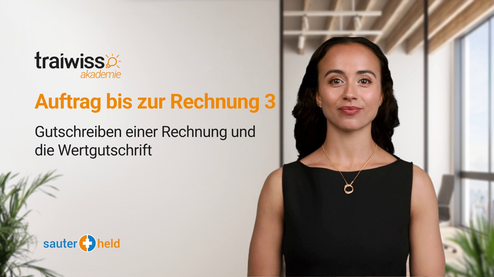 Auftrag bis zur Rechnung 3: Gutschreiben einer Rechnung und die Wertgutschrift