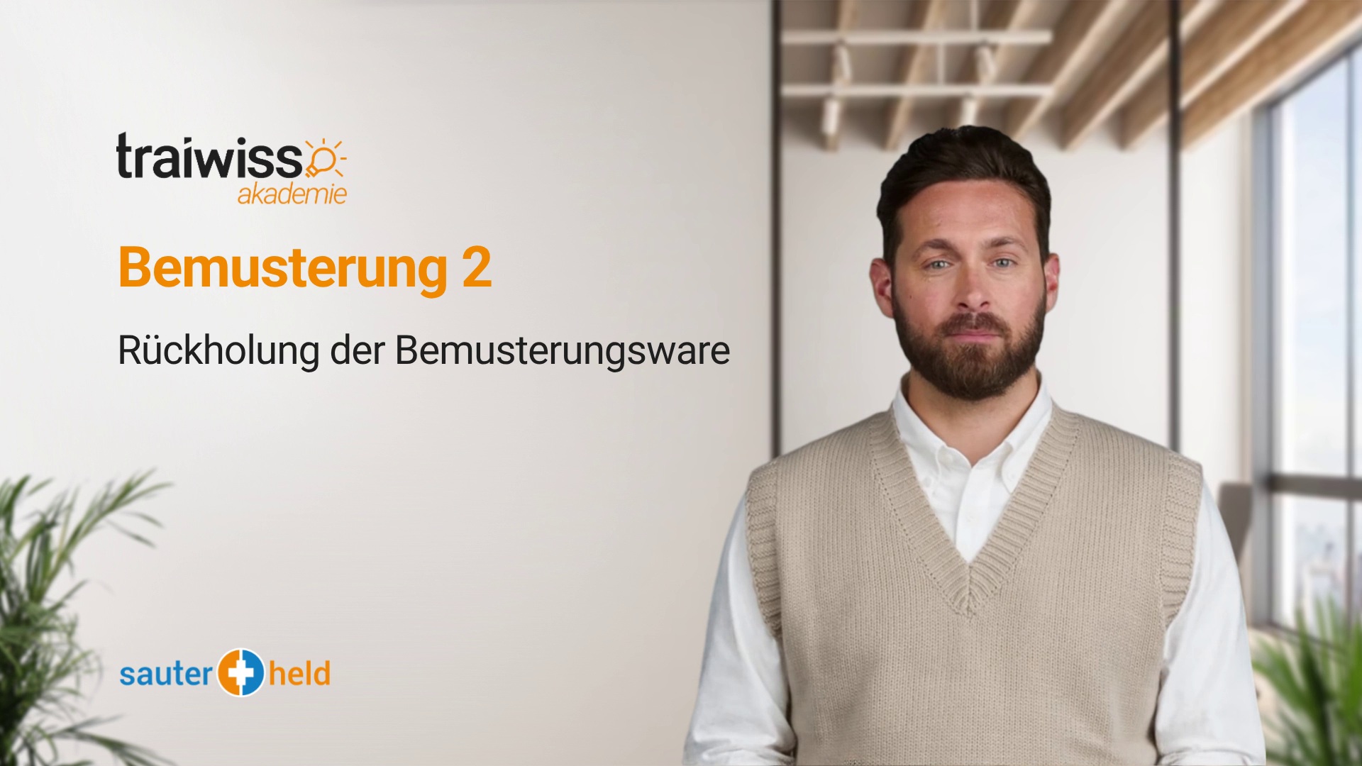 Bemusterung 2: Rückholung der Bemusterungsware