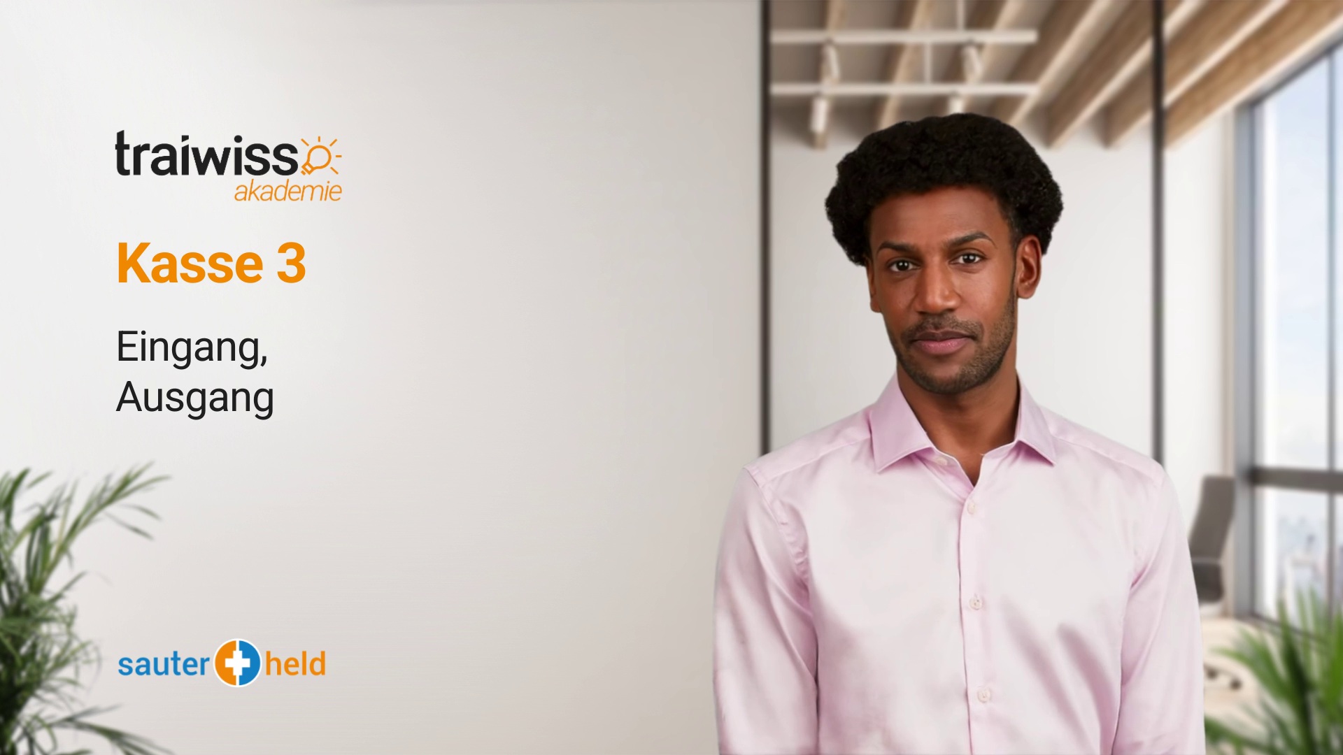 Kasse 3: Eingang, Ausgang