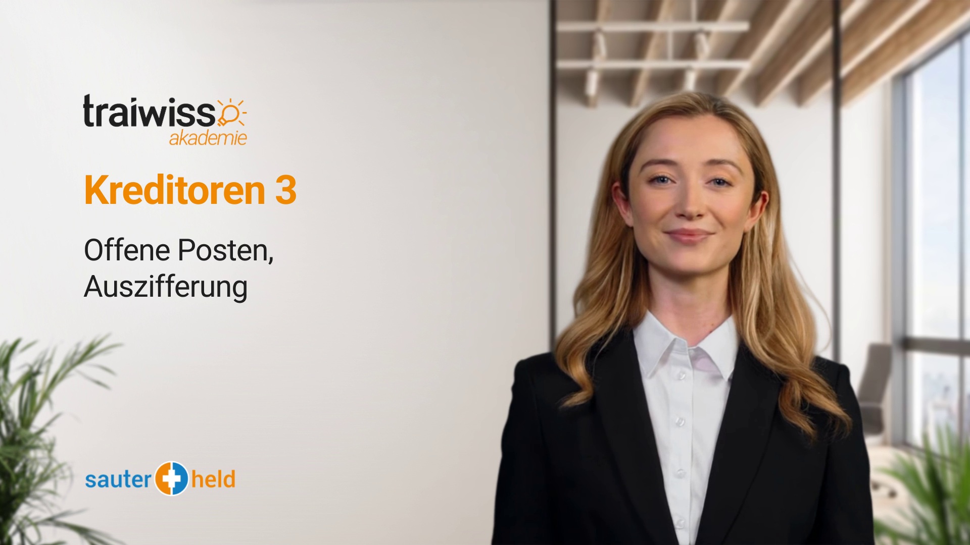 Kreditoren 3: Offene Posten, Auszifferung