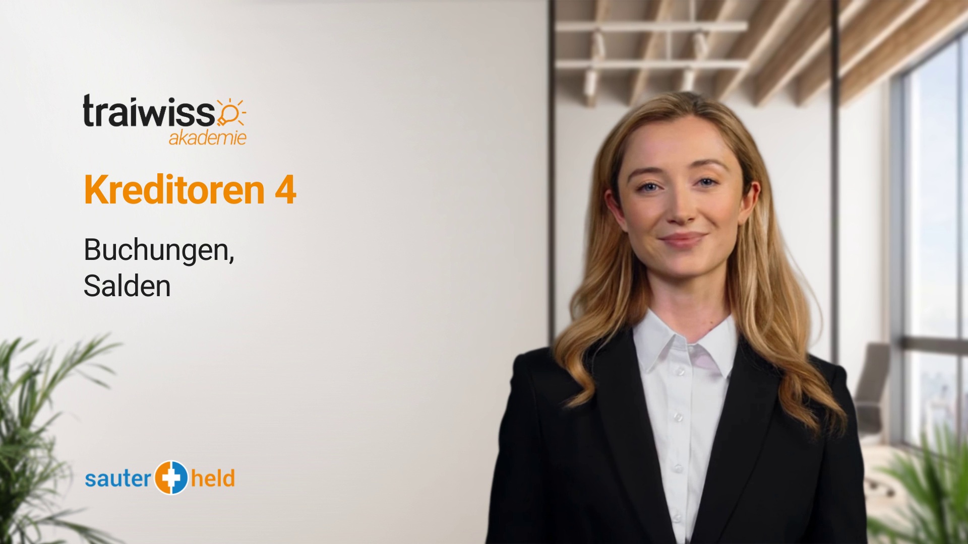 Kreditoren 4: Buchungen, Salden