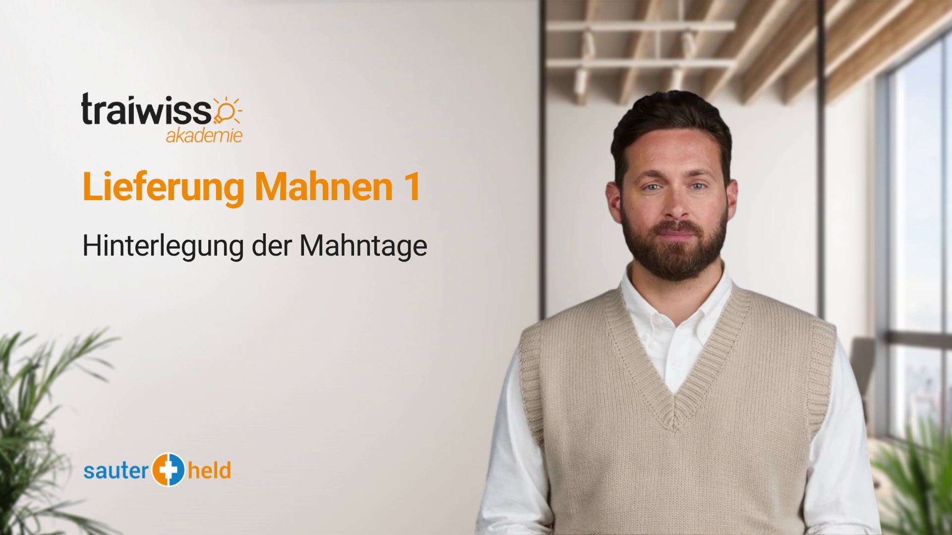 LF-Mahnen 1: Hinterlegung der Mahntage