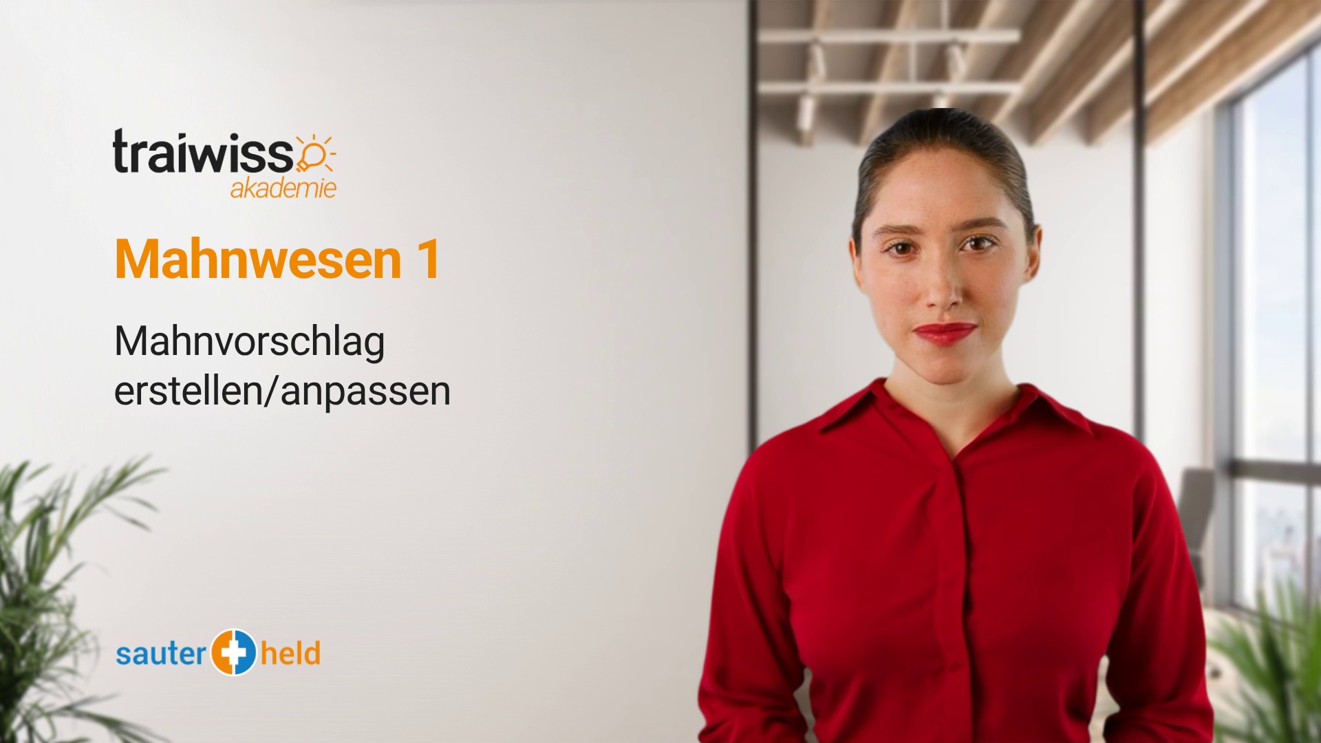 Mahnwesen 1: Mahnvorschlag erstellen/anpassen