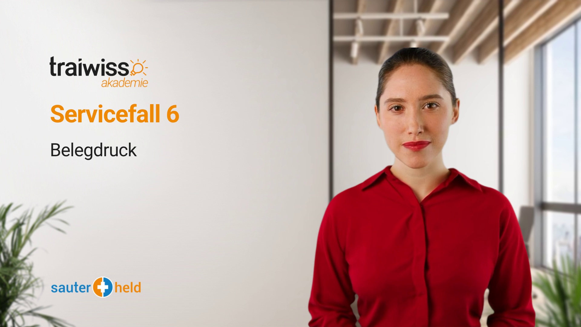 Servicefall 6: Belegdruck