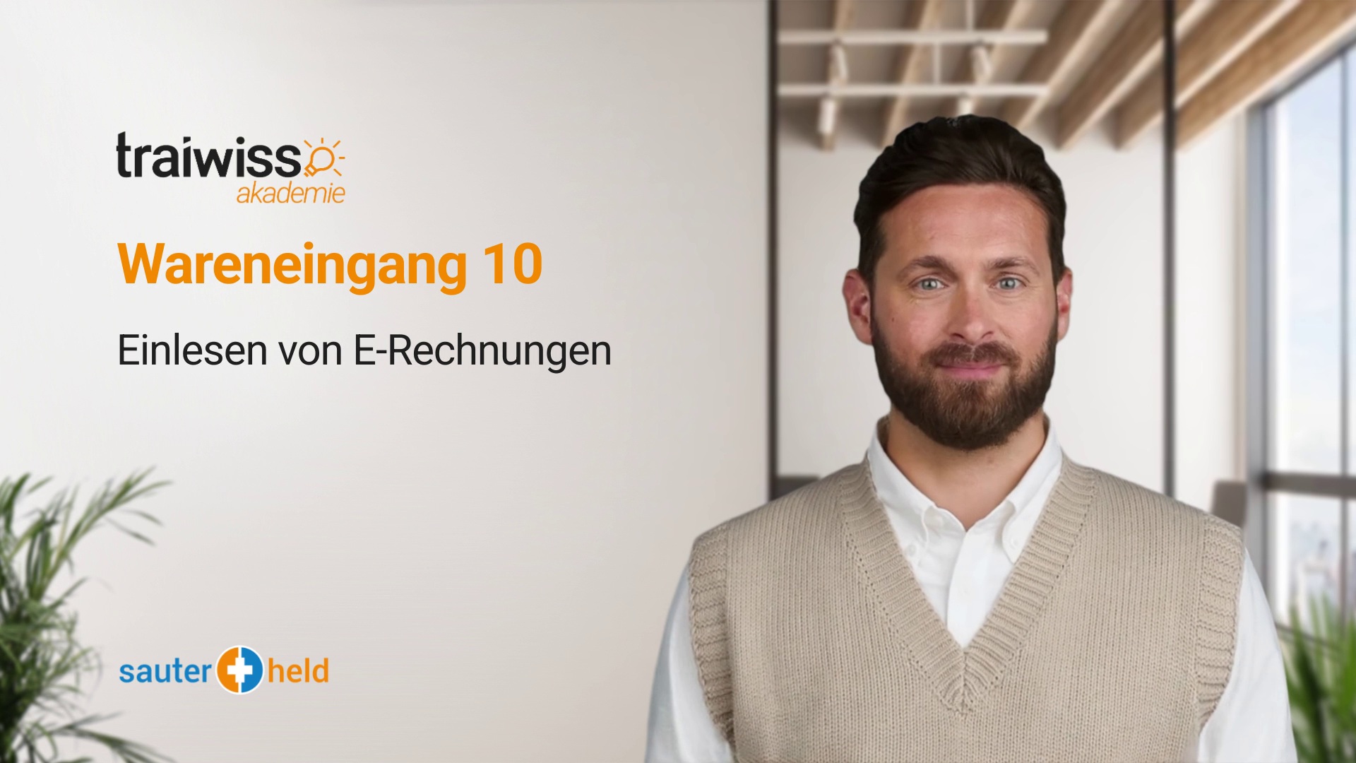 Wareneingang 10: Einlesen von E-Rechnungen