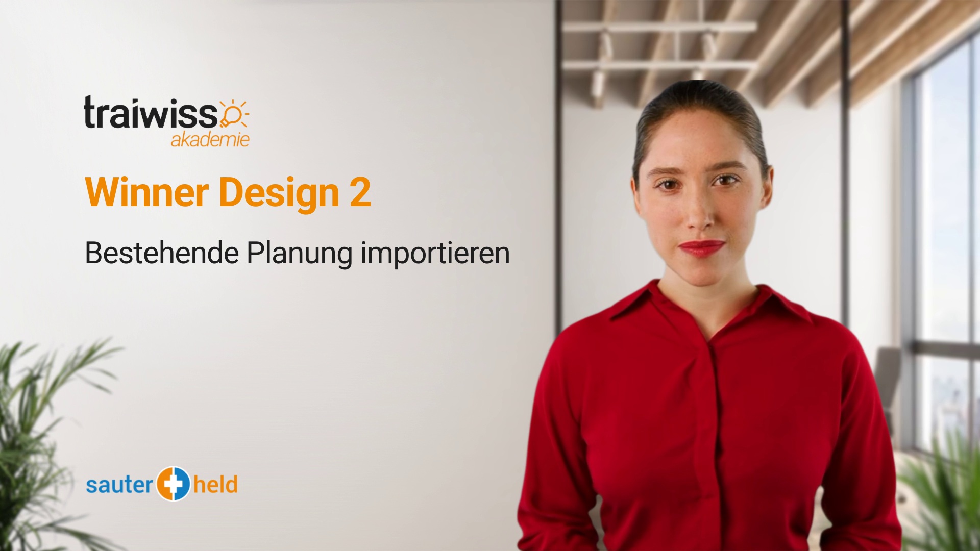 Winner Design 2: Bestehende Planung importieren